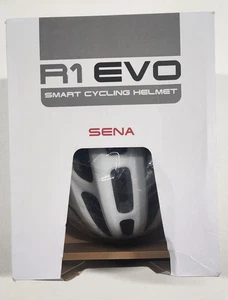 R1 EVO Smart Fahrradhelm weiß Größe S (50-55cm)(19 5/8" - 21 5/8") Open Box - Bild 1 von 8