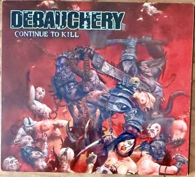 Debauchery “Continue to Kill” Ltd Digi • LIKE NEW • Fleshcrawl Obituary Entombed - Bild 1 von 4