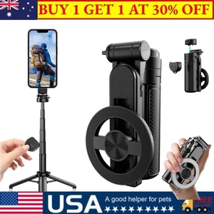 2025 New 4 in 1 Multifunctional Magnetic Selfie Stick,Universal 360° Rotation - Photo 1 sur 11