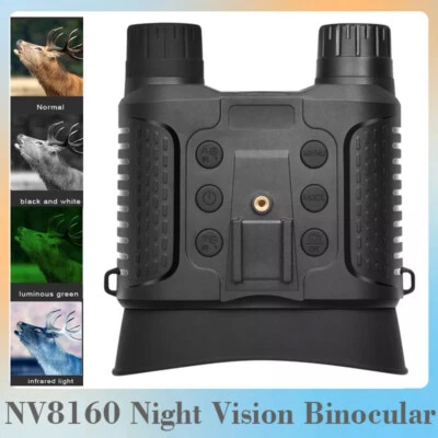 NV8160 8x Zoom Infrared Digital Head Mount Night Vision Binoculars for Hunting - Image 1 of 4