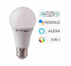Smart LED Bulb Wi-Fi RGB Dimmable 10W E27, Works with Alexa & Google,App control - Picture 1 of 6