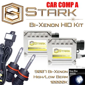 Stark 35W Bi-Xenon HID HiLo Headlight Mini Kit - 9007 HB5 - 10K Iceberg Blue (B) - Picture 1 of 3