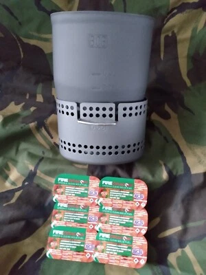 BCB Crusader Mk2 Cup and cooker  with 12  Blocks Of  fuel (post incl) - Image 1 of 4