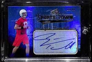 2012 Press Pass Sports Town Gold Auto #ST RT Ryan Tannehill SN,22/89 - Picture 1 of 2