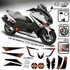 20 Stickers Trout 30 Black Orange For Yamaha 530 T-Max 2012-2014