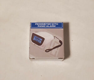 Pedometer with Panic 100 decibel Alarm & Activity Trackers- Batteries Included