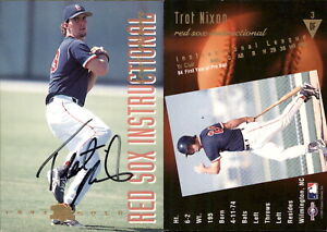 Trot Nixon Signed 1994 Classic Best Gold #3 Card Boston Red Sox Auto AU