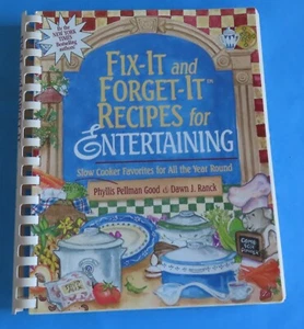 Fix-It and Forget-It Recipes for Entertaining Cookbook - Picture 1 of 6
