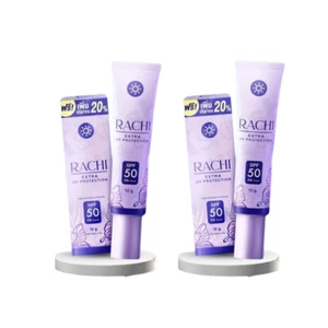 Rachi Crema Solare Spf Oz UV Minerale Viso SPF50 PA+++ 0,35 oz 10 g Aumentato b - Foto 1 di 11