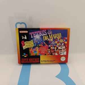 SUPER NINTENDO - TETRIS & DR. MARIO (complet) - Photo 1/8