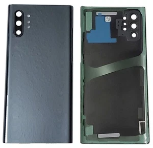 Akkudeckel Kamera f. Samsung Galaxy Note 10+ PLUS N975F Backcover Kleber schwarz - Bild 1 von 4