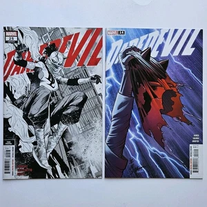 DAREDEVIL #21 3rd Printing 2021 & DAREDEVIL #14 2024 Marvel NM 9.4 NEW UNREAD - Picture 1 of 5