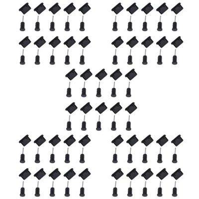  5 Count Usb Schutz Stöpsel Type-c Staubschutzstecker Steckdockenabdeckungen - Bild 1 von 4