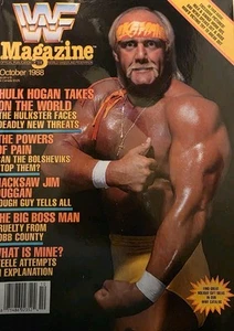 HULK HOGAN WWF MAGAZINE October 1988 B - Picture 1 of 18