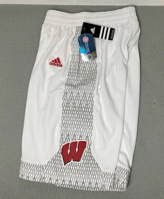 Wisconsin Badgers ADIDAS March Madness Authentic On-Court Basketball Shorts Men - Image 1 of 4