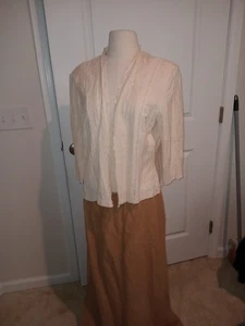 Adriana Papell Dress Skirt Set Size 16 - Picture 1 of 11