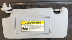 2009-2014 Honda Fit Sun Visor driver side (gray) - Picture 1 of 4