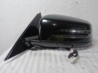 Espelho retrovisor lateral para driver Mercedes-Benz S550 S600 2010-2013 com sinal de ponto cego OEM - Imagem 1 de 4