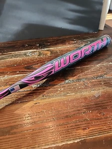 Worth 454 120 Jeff Hall Slowpitch Softball Bat SB4JHU 34" 26.5oz Pink USSSA - Picture 1 of 22