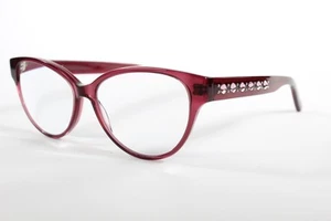 Swarovski Eyeglasses SK5454 Women Purple Full Rim Plastic Glasses Frames 53 mm - Picture 1 of 4