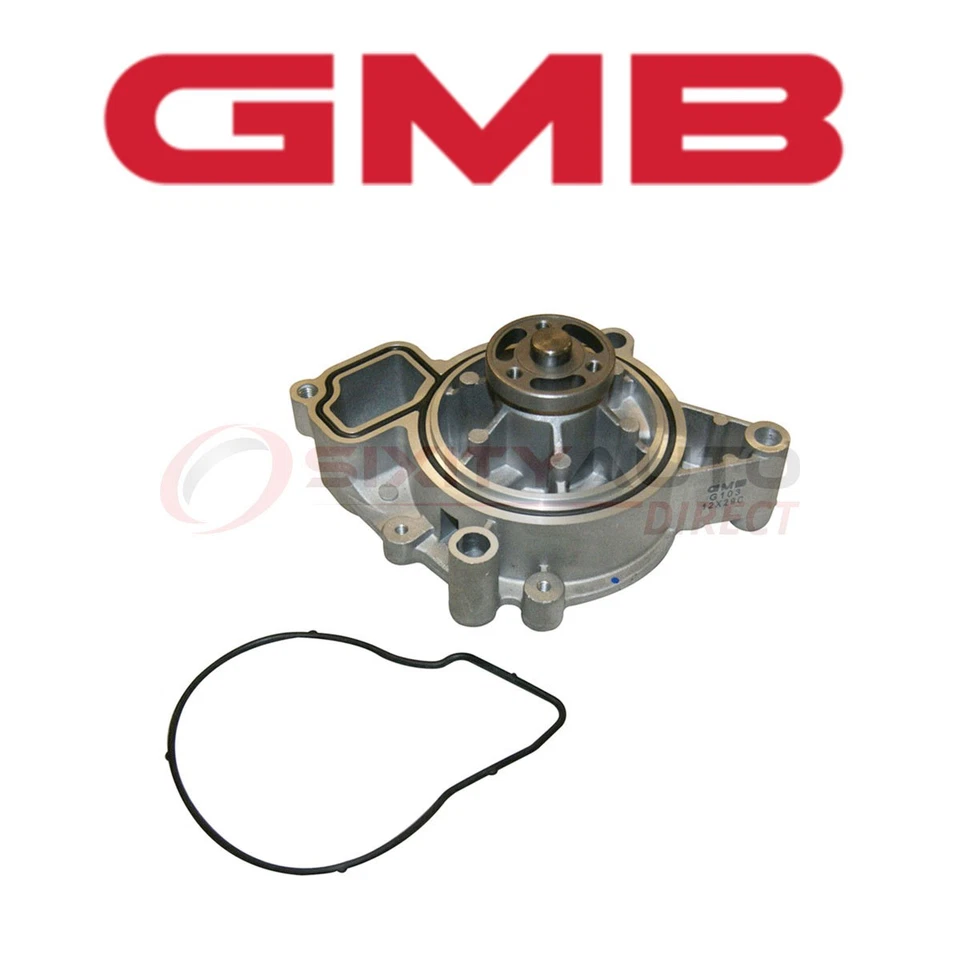 GMB Water Pump for 2007-2009 Saturn Aura 2.4L L4 - Engine Cooling Sending mr — 第 1/4 张图片