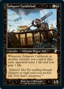 *MtG: LÁMINA ZULAPORT CUTTHROAT - Time Spiral Remasterizado Timeshifted - Magicman* - Imagen 1 de 1