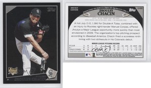 2009 Topps Update Wal-Mart Black Jhoulys Chacin #UH66 Rookie RC