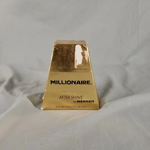 Vintage Millionaire After Shave by Mennen 3 oz. - 89ml Partial bottle See Pic - Picture 1 of 4