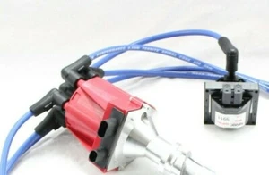 Tapa de distribuidor 8,5 mm bujía cables bobina 1985-1995 Chevy GMC 4,3 L V6 TBI - Imagen 1 de 4