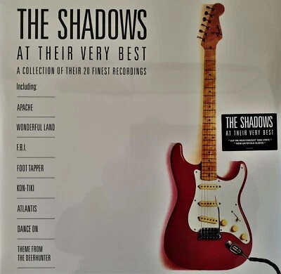 THE SHADOWS  " AT THEIR VERY BEST "  2LP RECORD  BRAND NEW/SEALED - Image 1 of 2