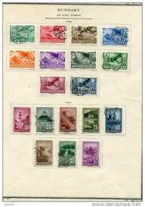 Hungary Accumulation 1936-1966 MH/Used on 13 pages Cv 468 euro - Picture 1 of 12