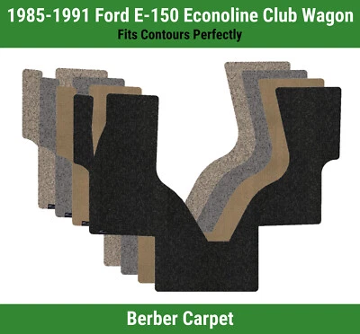 Alfombra de primera fila Lloyd Berber para Ford E-150 Econoline Club Wagon 1985-1991  Foto 1 de 4