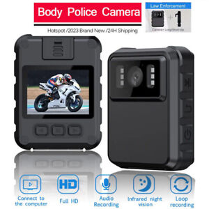 Full 1080P Police Body Camera Night Vision Wearable Sports Camera DVR Video Cam