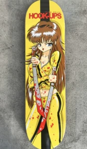 Hook Ups Skateboard Deck Katana 8.25" Kill Bill - Picture 1 of 1