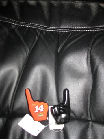 NASCAR Tony Stewart#14 Stewart-Haas Racing #1 Fan Finger LED Key Chain NEW Cover