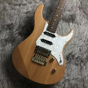 YAMAHA PACIFICA612VIIX YNS Yellow Natural Satin Electric Guitar with Gig bag - Picture 1 of 9