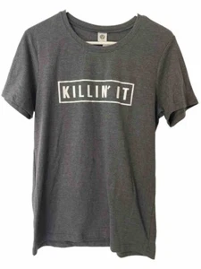 Killin' It Gray T-Shirt Funny Swag Tee Team Building Motivational Top Sz Medium - Picture 1 of 5