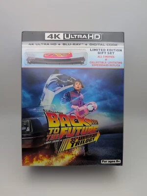 Back to the Future 35th Anniversary Trilogy Ltd Ed Gift Set 4K UHD+BD, BNIB - Image 1 of 4