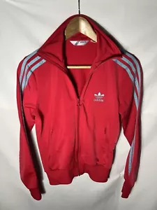Adidas Sudadera Chándal Rojo Azul TALLA S Mujer Mujeres Deporte Top Chaqueta - Imagen 1 de 8