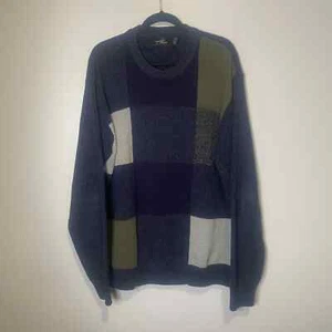 Bill Blass Studio Vintage 90s Men's Grandpa Sweater size XL Tall - Picture 1 of 4