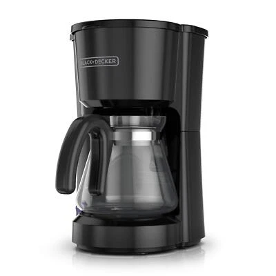 Black Decker 5 Cup Coffee Maker Custom Brewing Compact Design Drip Free - Image 1 of 4