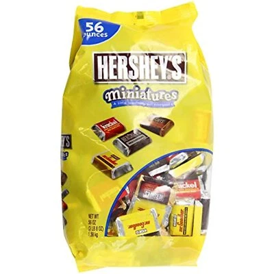 HERSHEY'S Miniatures Assortment, 56 Ounce Bag Chocolate - Image 1 of 2