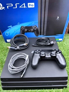 Boxed Sony PlayStation 4 Pro 1TB Console PS4 - *Free Spiderman + Horizon Zero - Picture 1 of 8