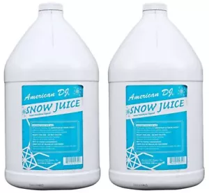 (2) American DJ Snow Gal Gallone di Fluido di Neve per Macchina Flurry Neve - Foto 1 di 2