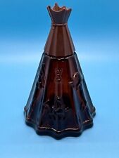 Vintage Avon Indian Teepee Wild Country After Shave 4 Fl Oz Empty, 5 inch EMPTY
