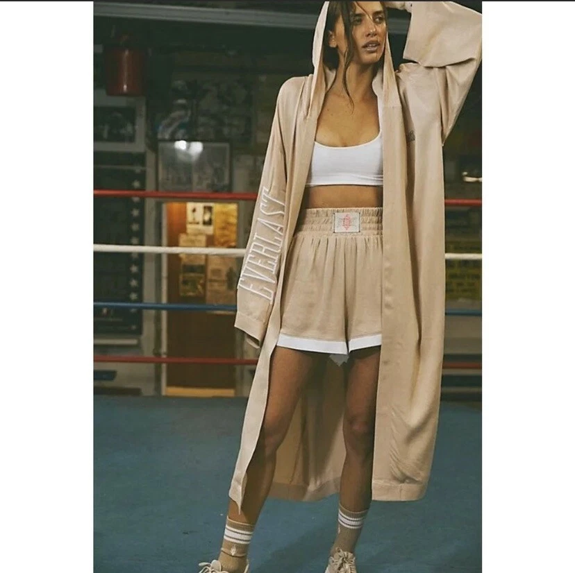 New Free People Movement EVERLAST Satin Robe - Image 1 of 4