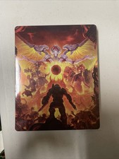 Doom Eternal (PS4, Playstation 4) Used Game  w/ Steelbook Case