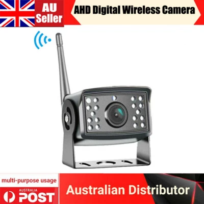 Wireless AHD Digital Backup Rear view Camera Metal For Truck Trailer Bus Caravan - Image 1 of 4