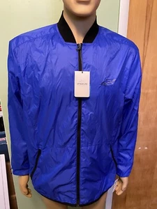 Greg Norman Windbreaker Attack Life Medium Blue New with Tags! - Picture 1 of 12
