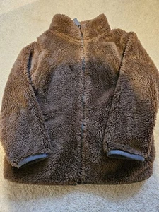 Boys Brown Teddy Bear Jacket Age 2-3 - Picture 1 of 9